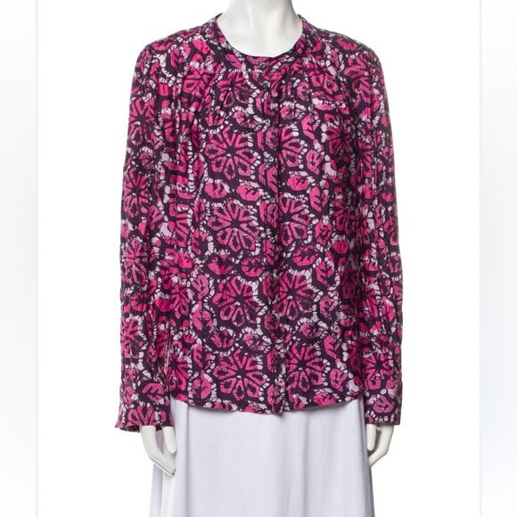 Xirena NWT womans Floral Button Down Blouse top size XS - Picture 1 of 5
